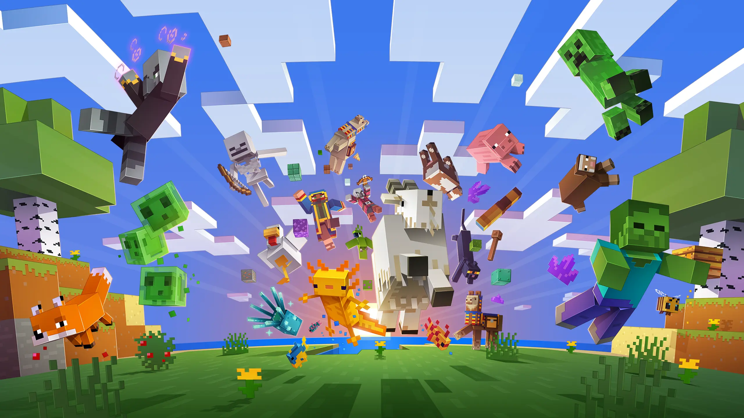 Minecraft cover art